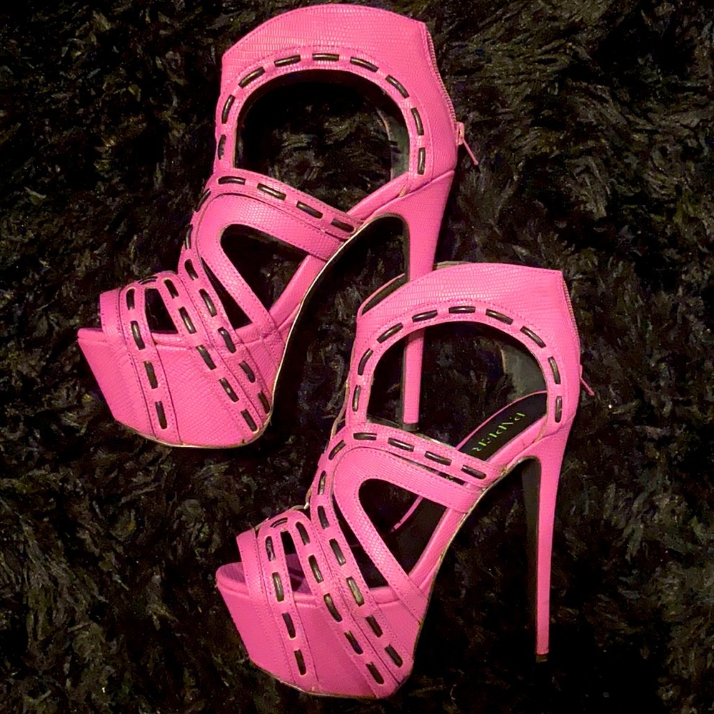 Shoedazzle Paper Fox High Heels